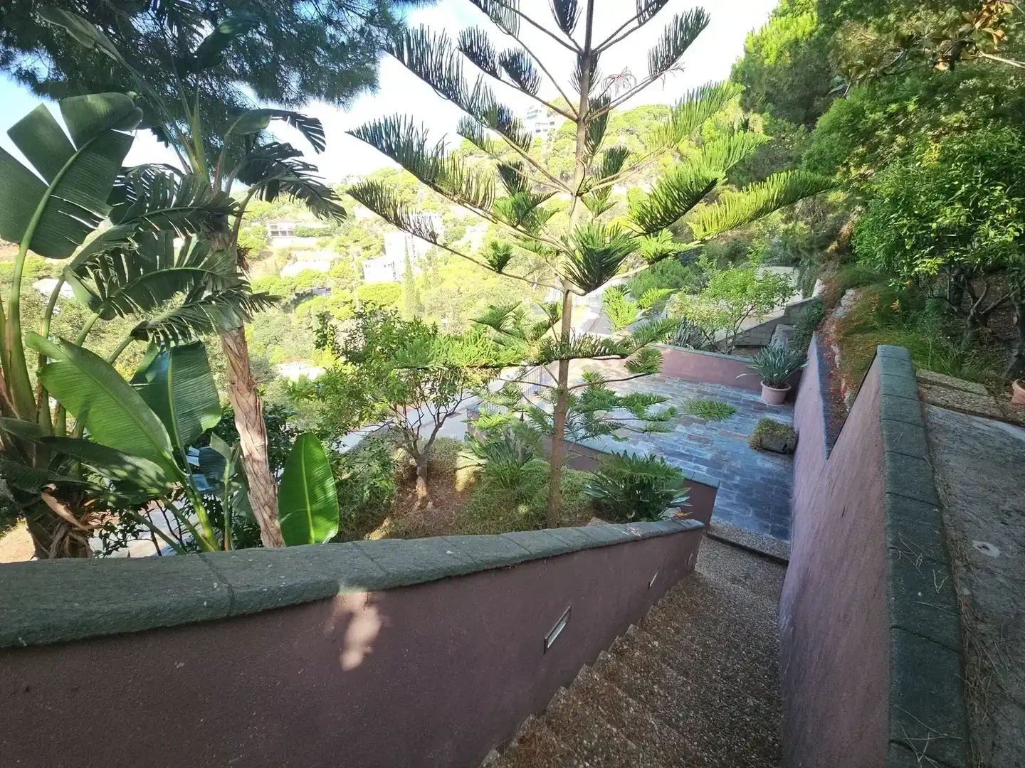 Jardín de Casa o chalet en venta en Lloret de Mar con Aire acondicionado, Jardín privado y Terraza
