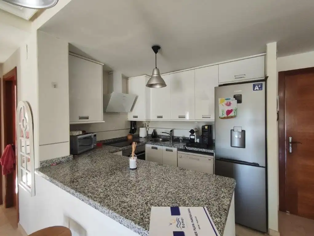 Kitchen of Apartments for sale in Dénia  with Air Conditioner, Heating and Private garden
