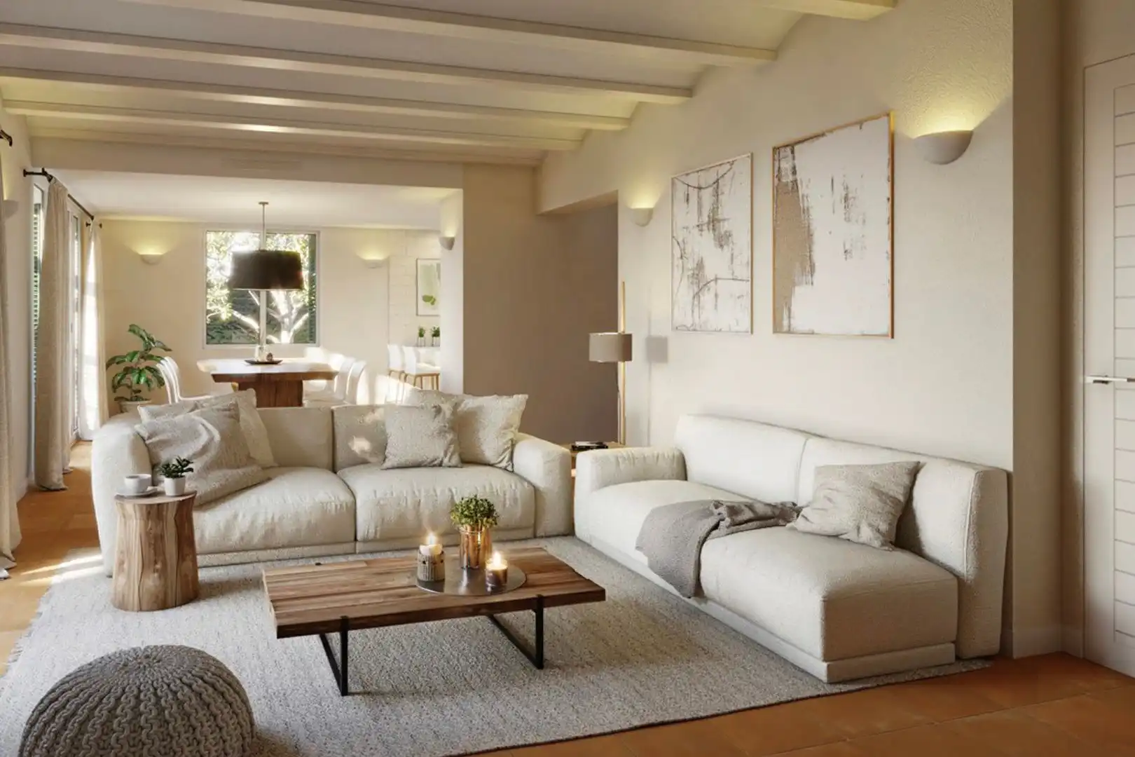 Living room of Houses for sale in Jávea / Xàbia  with Air Conditioner, Heating and Private garden