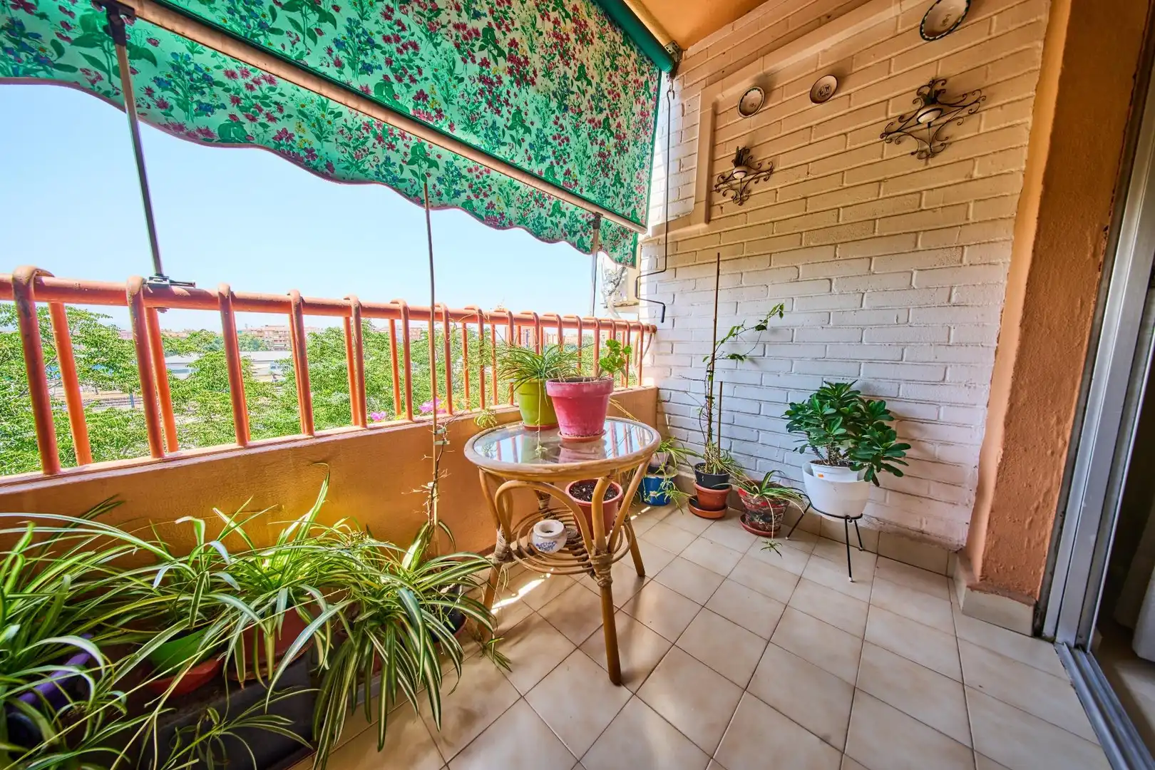 Balcony of Flat for sale in Granada