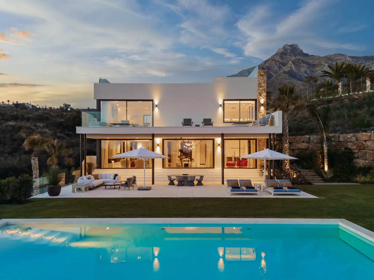 Villa mit Terrasse zum Verkauf in Urbanización Marbella Hill Club 18A, imagen 7