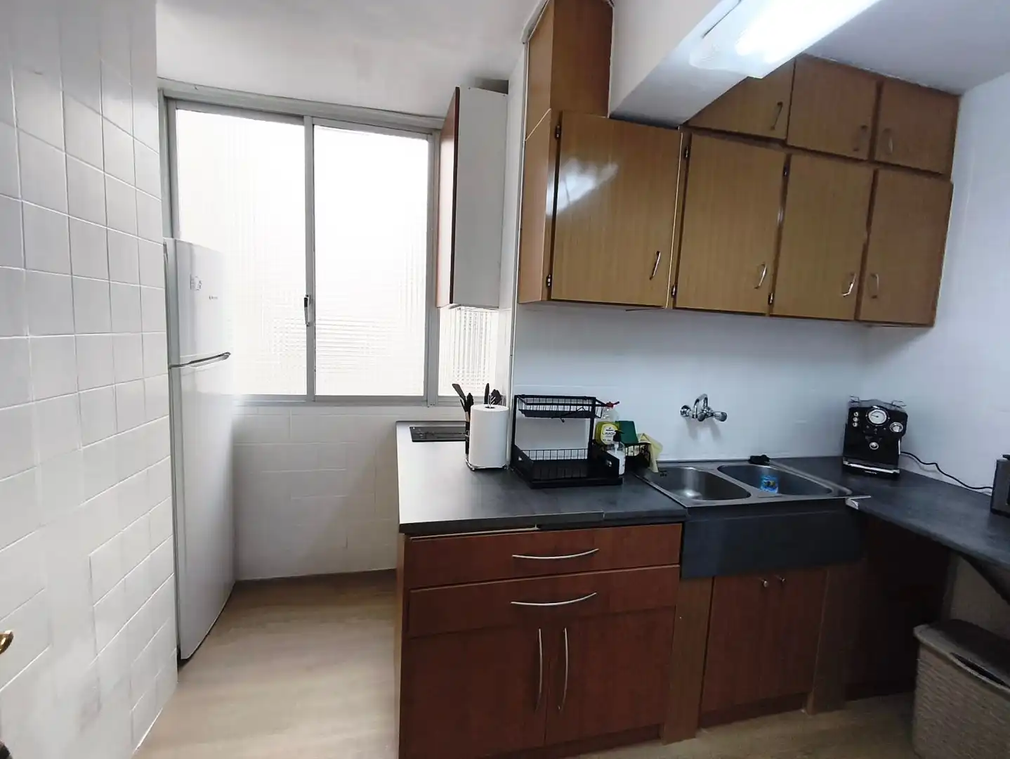 Kitchen of Flat for rent in Valencia  with Air Conditioner, Heating and Terrace