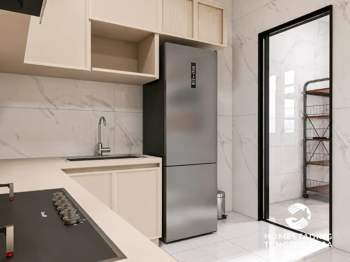 Kitchen of Flat for sale in Madrid
