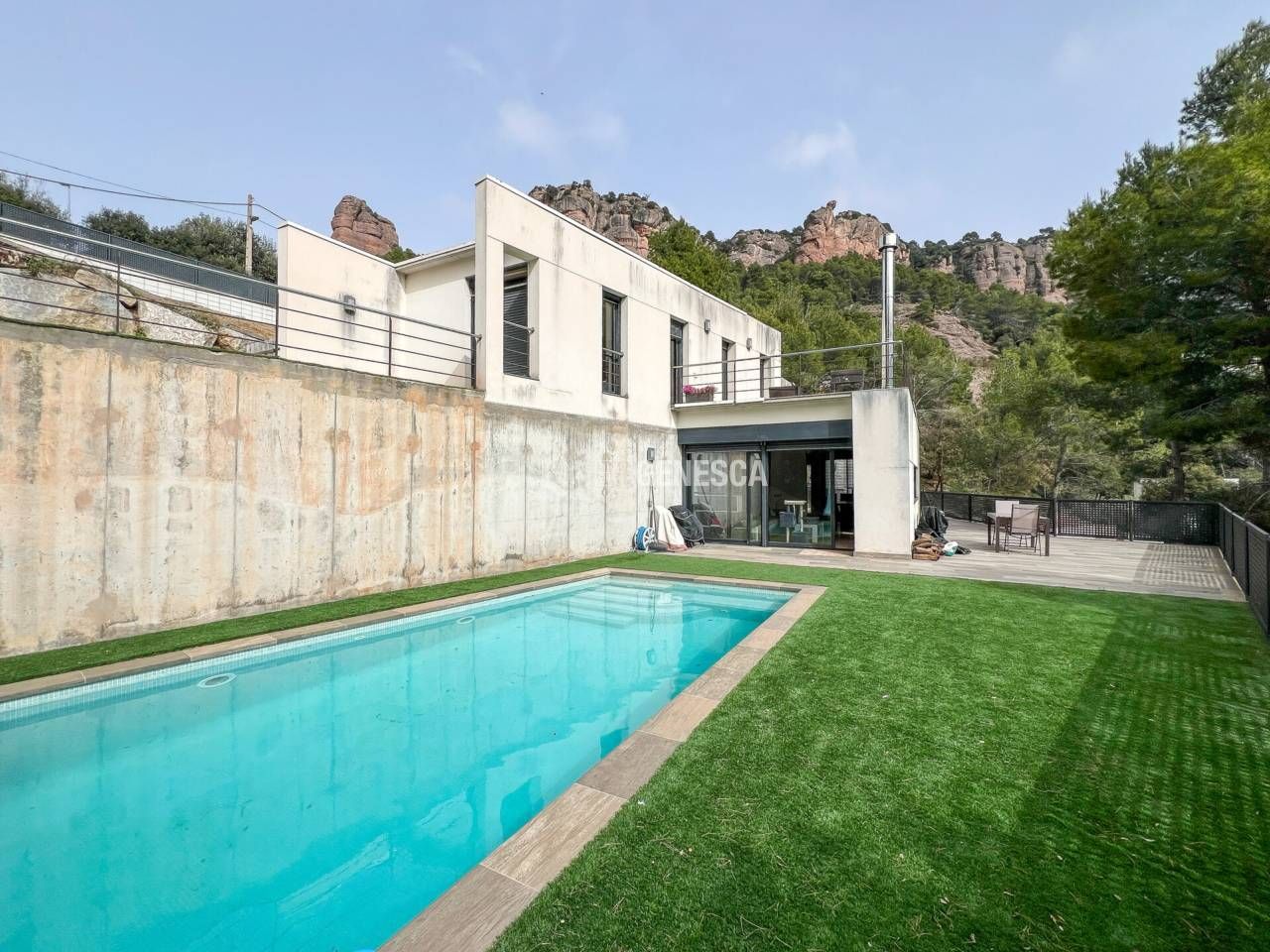 Exterior view of Houses for sale in Matadepera  with Air Conditioner, Heating and Private garden