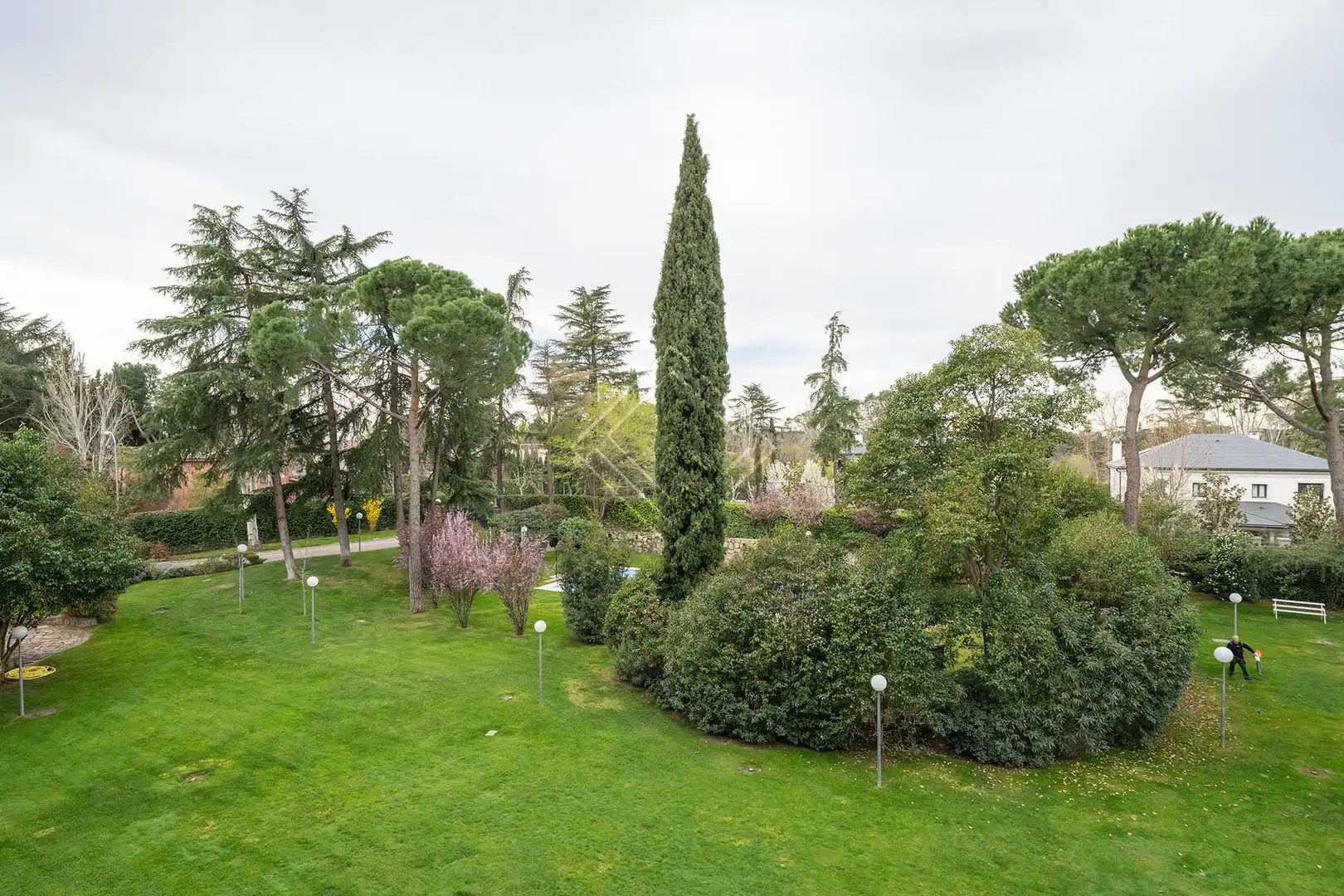 Garden of Flat for sale in Madrid  with Air Conditioner, Heating and Terrace