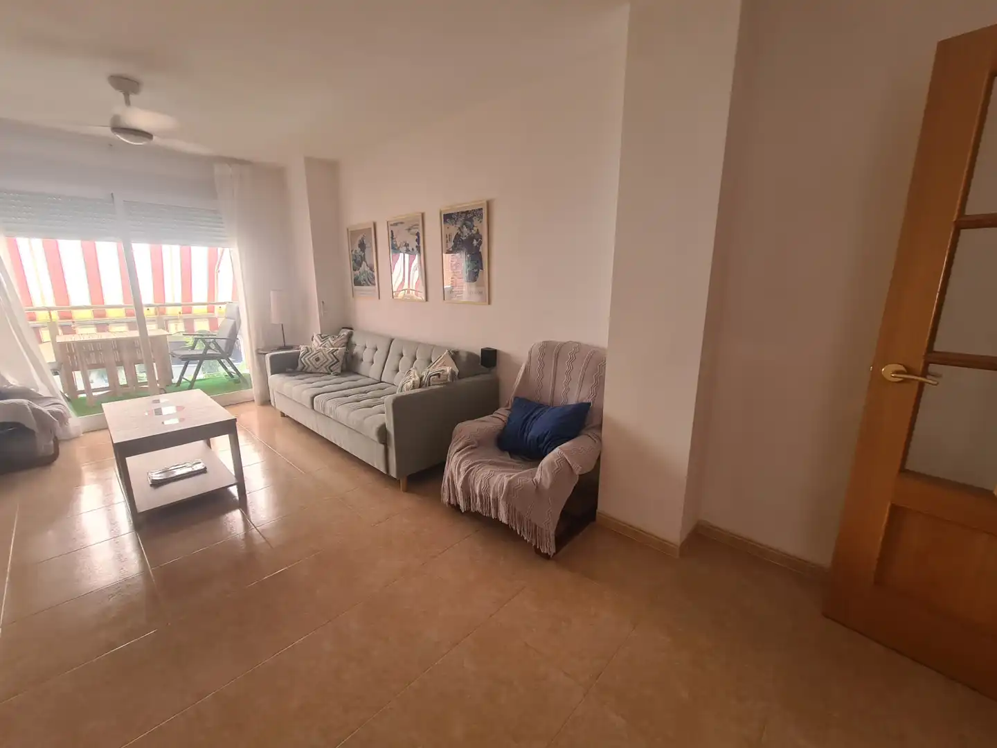 Sala d'estar de Apartament en venda en Vinaròs amb Aire condicionat, Calefacció i Terrassa