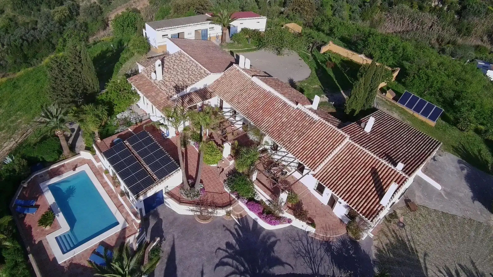 Außenansicht von Country house zum Verkauf in Villanueva de la Concepción mit Klimaanlage, Heizung und Privatgarten