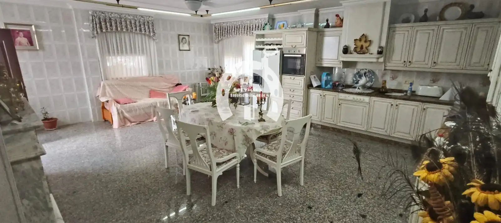 Menjador de Casa o xalet en venda en Elche / Elx amb Aire condicionat, Terrassa i Traster
