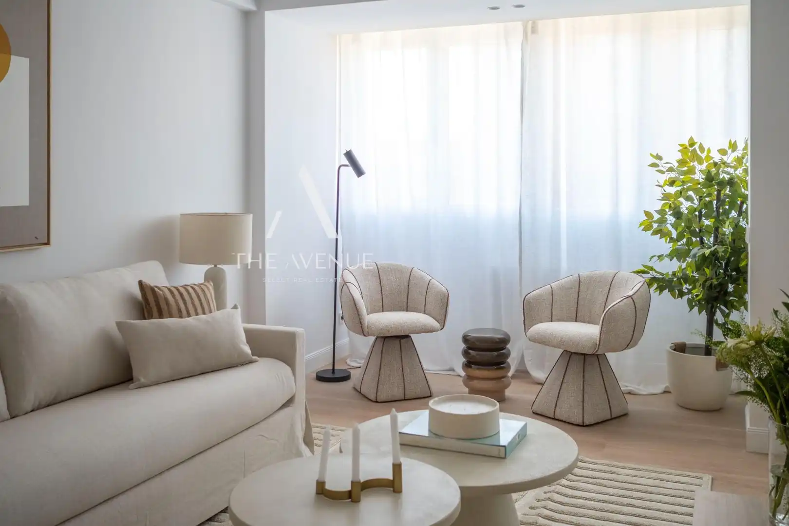Sala de estar de Piso en venta en Madrid con Aire acondicionado, Calefacción y Amueblado