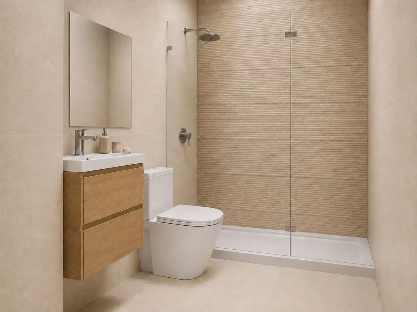 Baño de Apartamento en venta en Valladolid con Aire acondicionado, Parquet y Amueblado