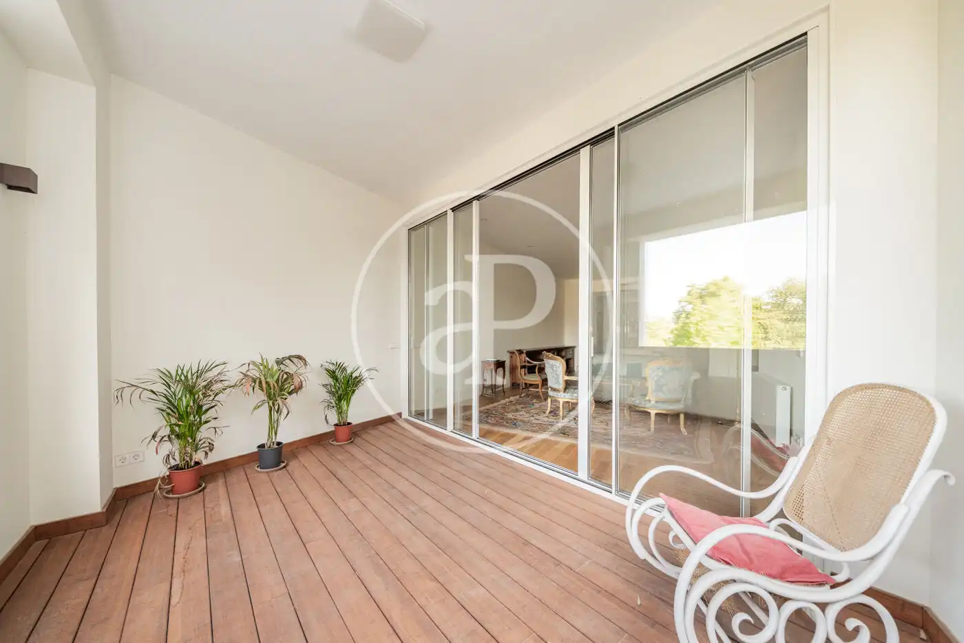Terrace of Flat for rent in  Madrid Capital  with Air Conditioner, Heating and Terrace