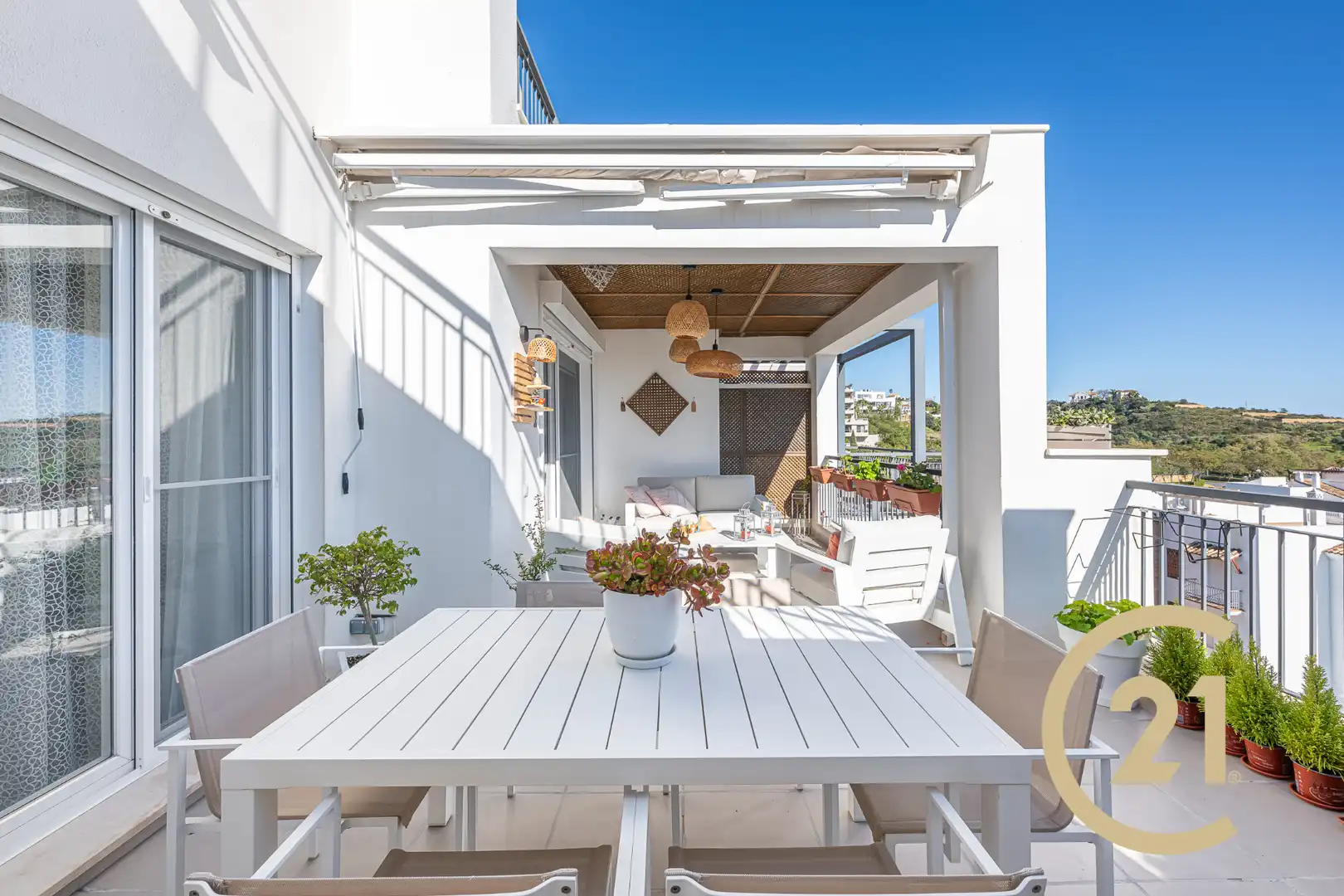 Terraza de Ático en venta en Benahavís con Aire acondicionado, Calefacción y Terraza