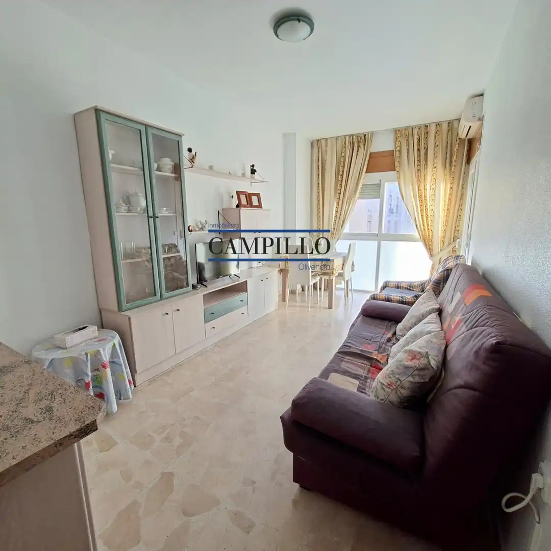 Wohnzimmer von Wohnung zum Verkauf in Adra mit Klimaanlage, Möbliert und Balkon
