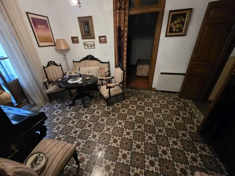 Sala de estar de Piso en venta en Plasencia con Calefacción, Jardín privado y Parquet