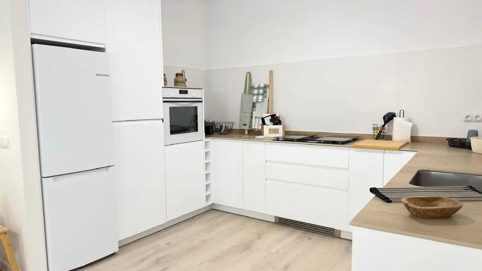 Kitchen of Flat for sale in Castellón de la Plana / Castelló de la Plana  with Air Conditioner and Terrace