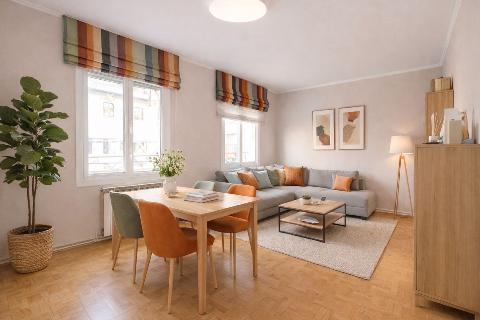 Living room of Flat for sale in Mollet del Vallès  with Air Conditioner and Heating