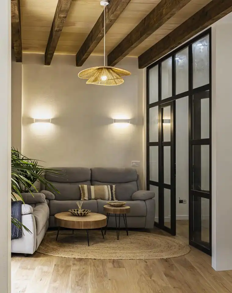 Sala de estar de Edificio en venta en  Palma de Mallorca