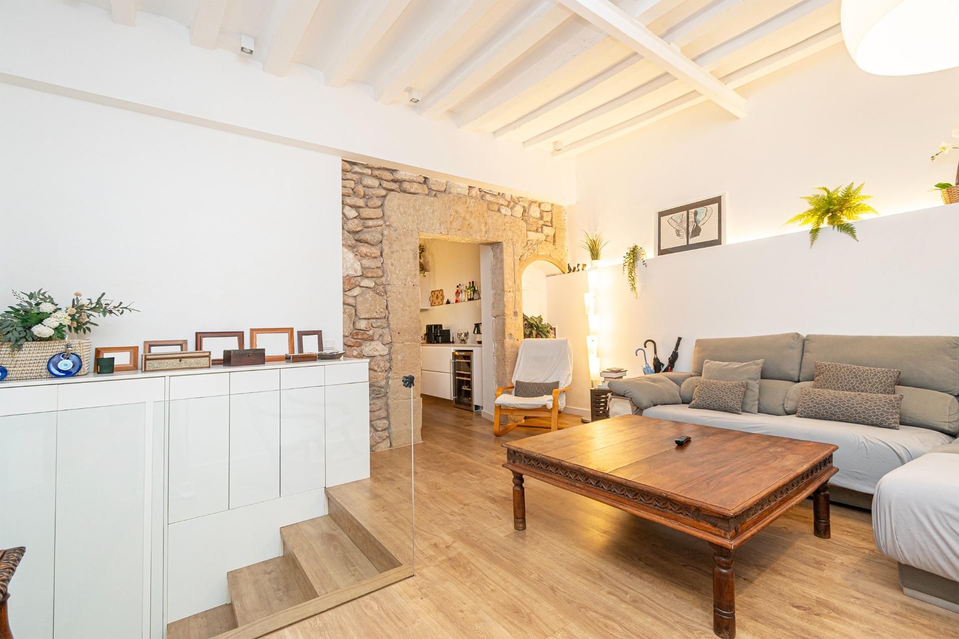 Living room of Planta baja for sale in  Palma de Mallorca  with Heating, Terrace and Storage room