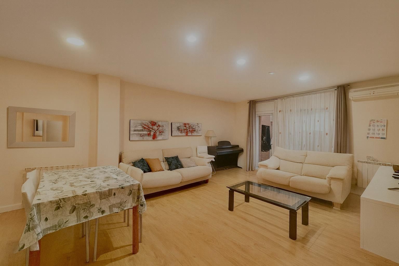Living room of Flat for sale in  Tarragona Capital  with Air Conditioner, Heating and Private garden