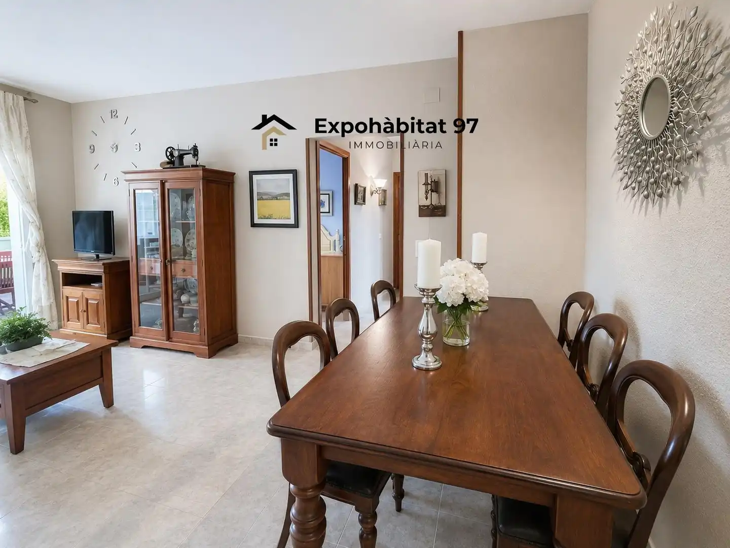 Menjador de Apartament en venda en Salou amb Aire condicionat, Jardí privat i Terrassa