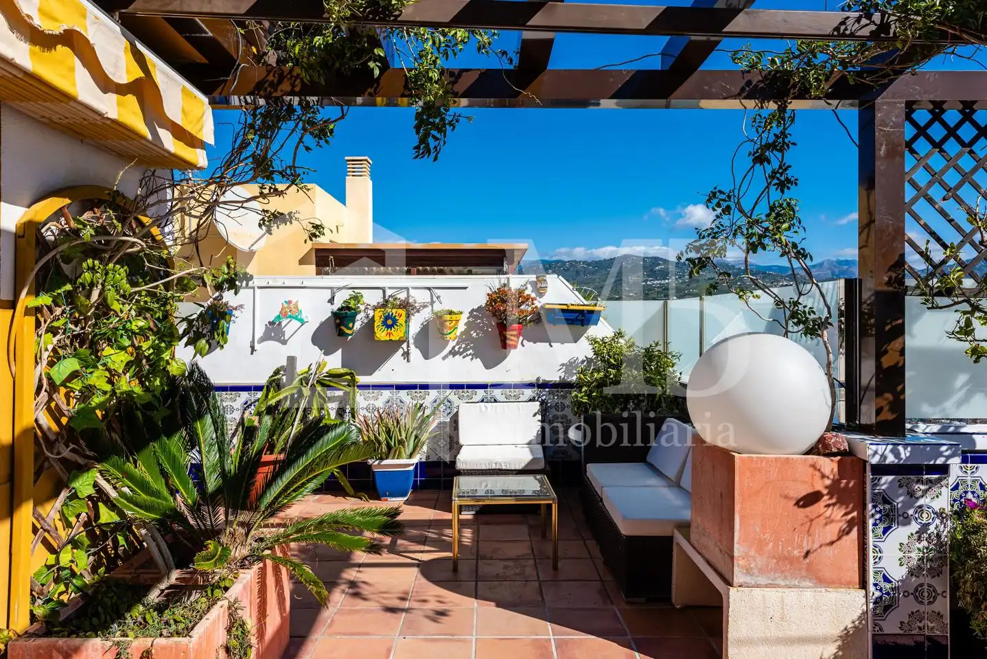 Terrasse von Dachboden zum Verkauf in Vélez-Málaga mit Klimaanlage, Terrasse und Abstellraum