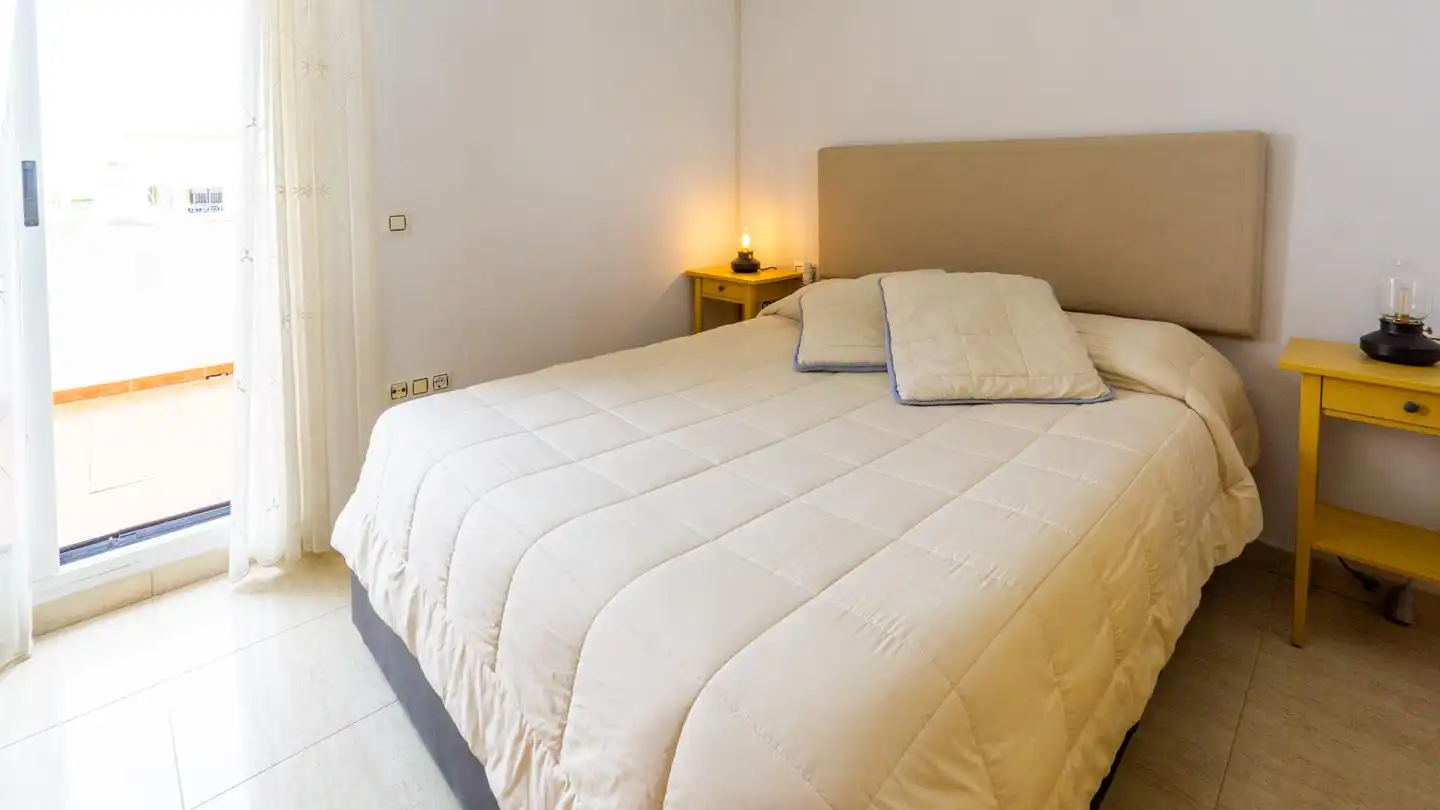 Bedroom of Detached homes for sale in Santa Pola  with Air Conditioner, Terrace and Swimming Pool