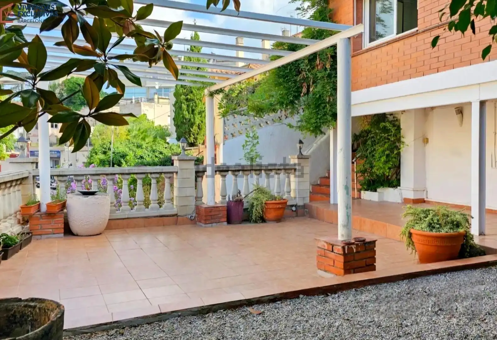 Terrassa de Casa o xalet en venda en Sant Just Desvern amb Aire condicionat, Calefacció i Jardí privat