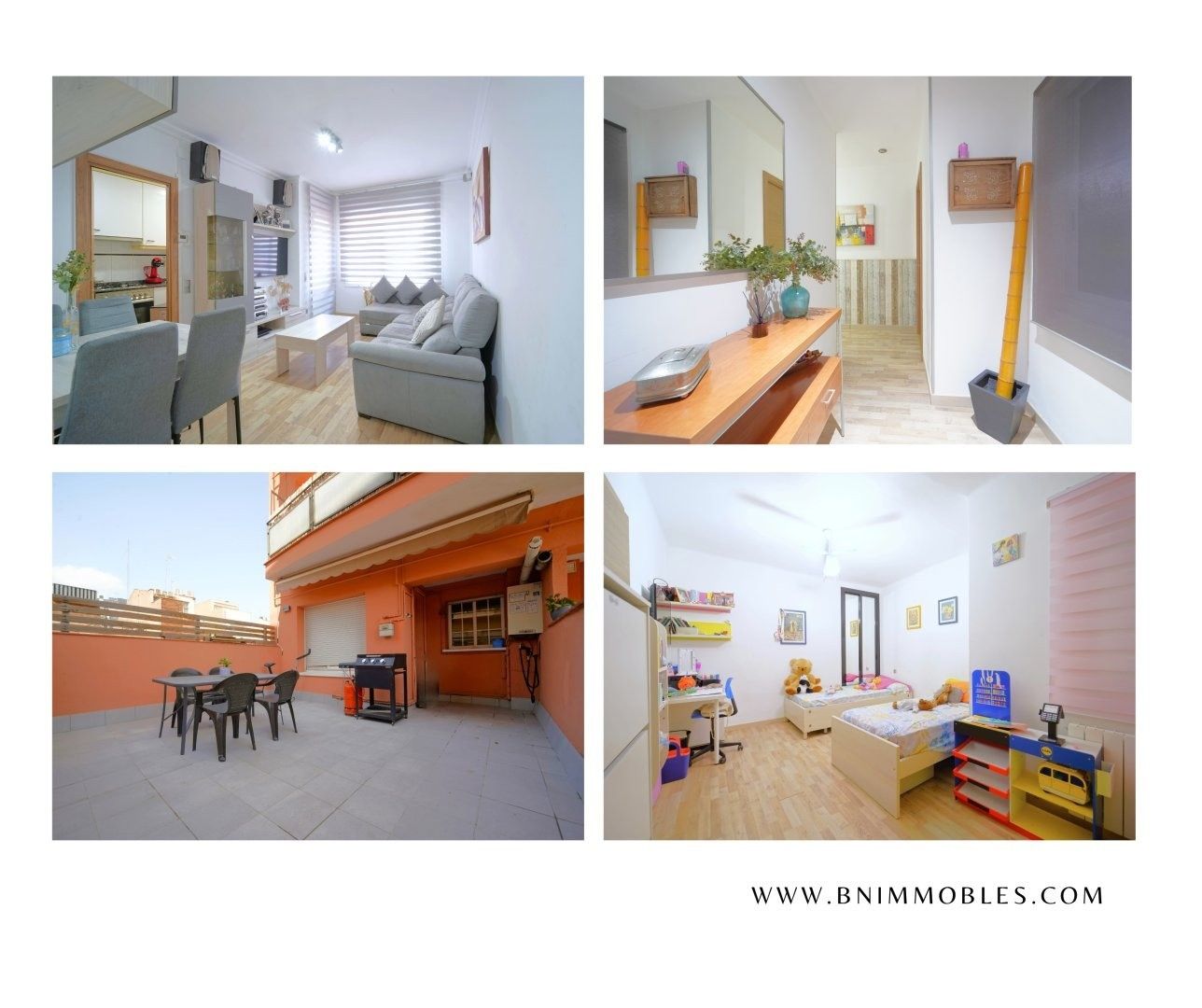 Exterior view of Flat for sale in Terrassa  with Heating and Terrace