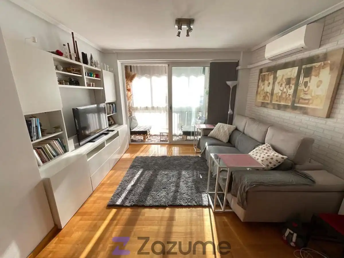 Sala d'estar de Pis de lloguer en  Valencia Capital amb Aire condicionat, Calefacció i Parquet