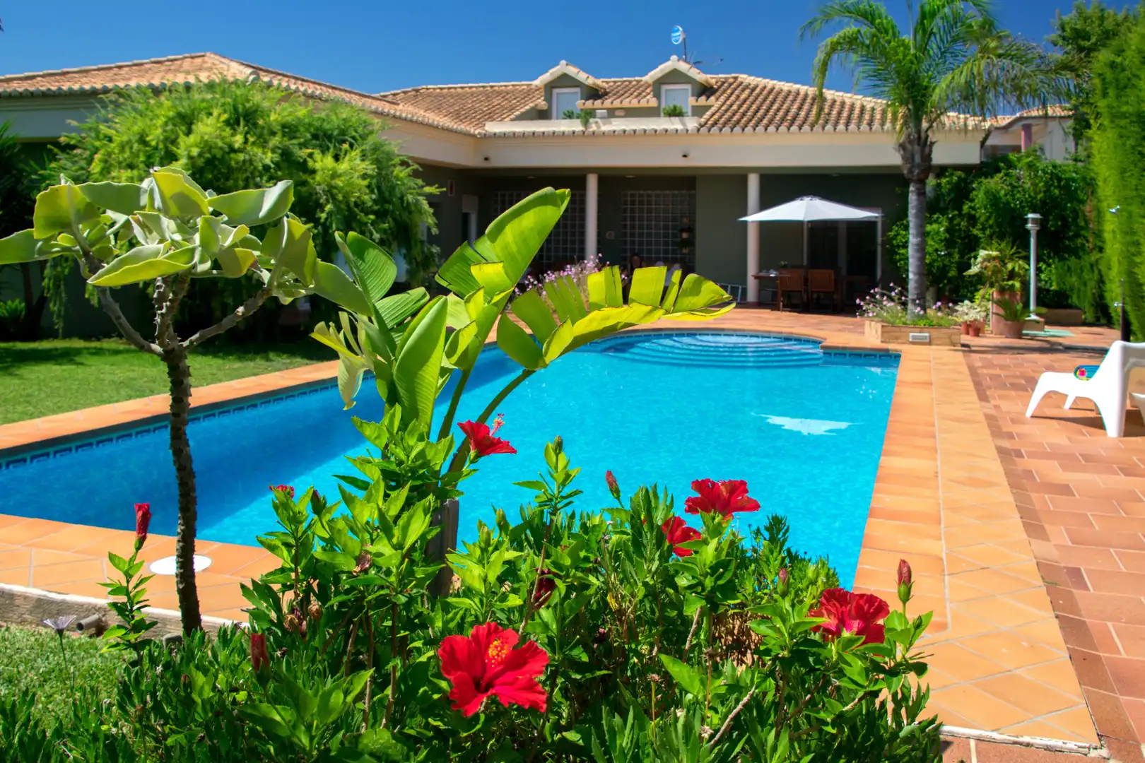 Piscina de Casa o xalet en venda en Beniarbeig amb Aire condicionat, Calefacció i Jardí privat