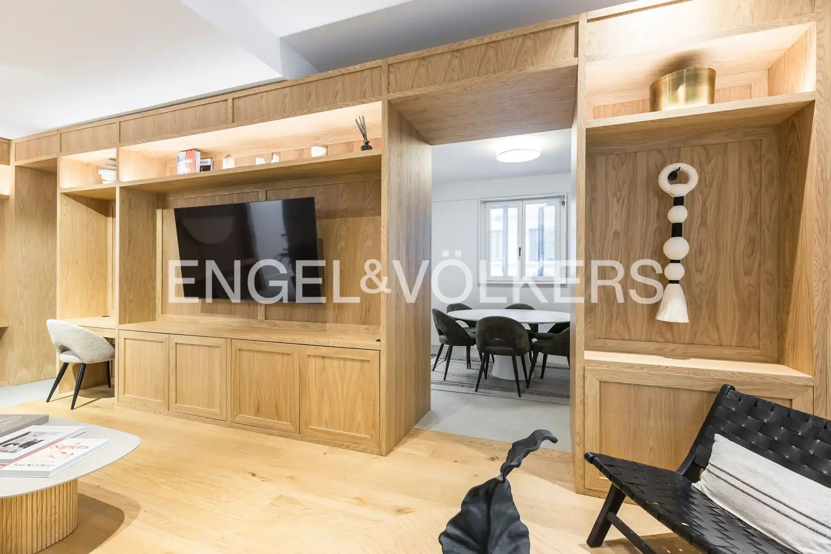 Sala d'estar de Dúplex en venda en Madrid amb Aire condicionat, Calefacció i Jardí privat