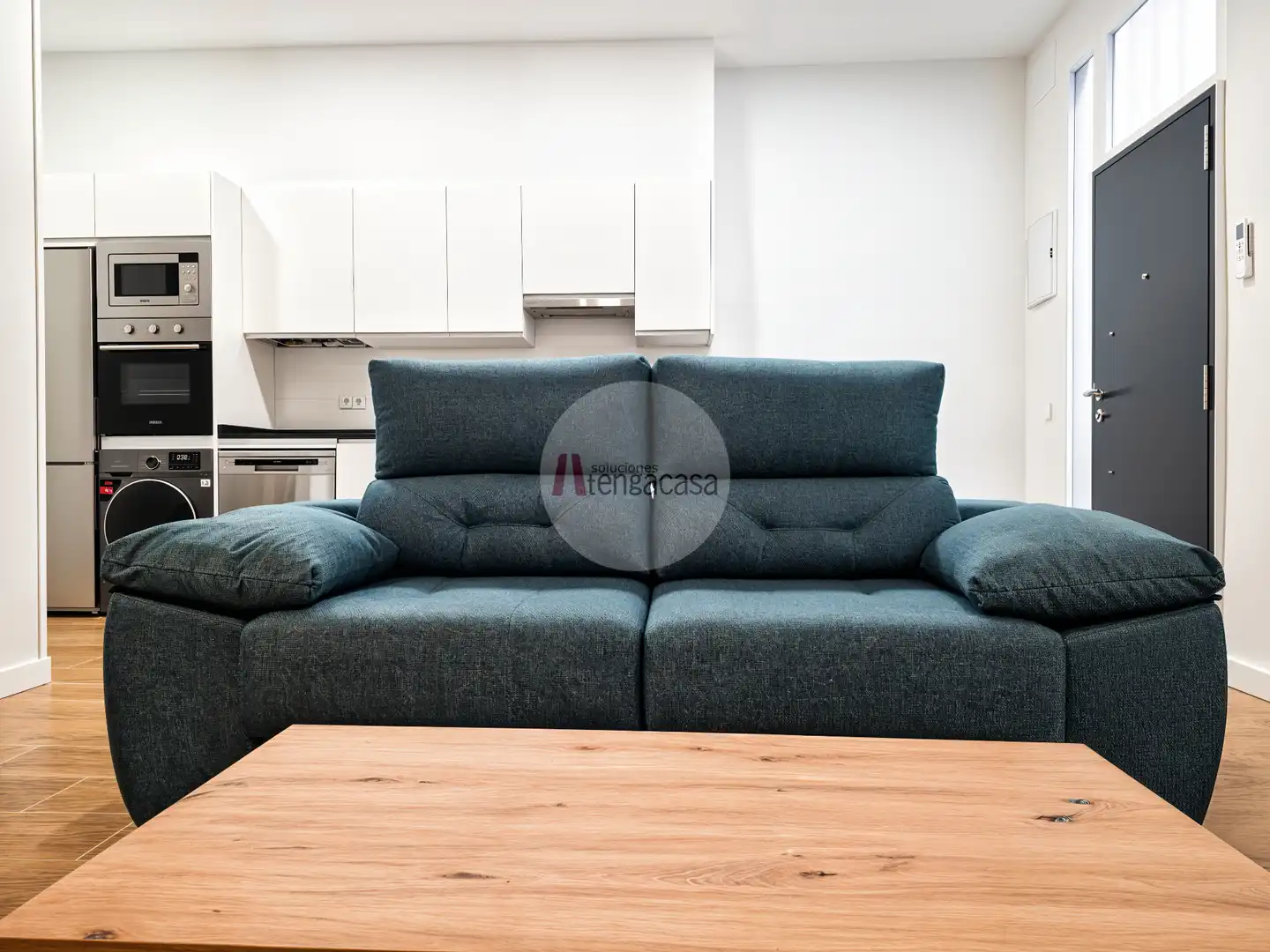 Sala de estar de Piso de alquiler en Madrid con Aire acondicionado, Calefacción y Parquet