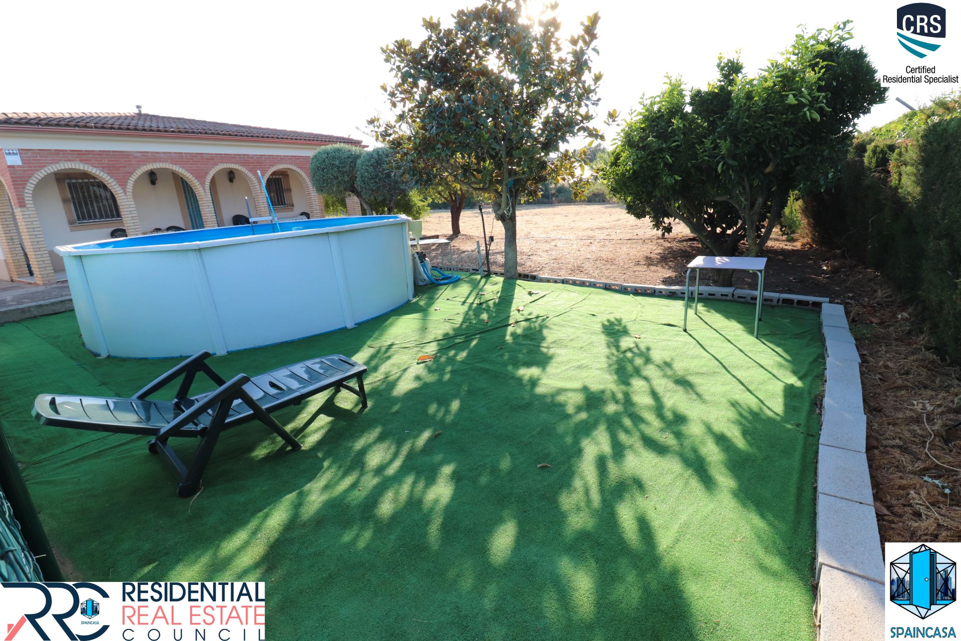 Jardí de Finca rústica en venda en Aljaraque amb Aire condicionat i Moblat