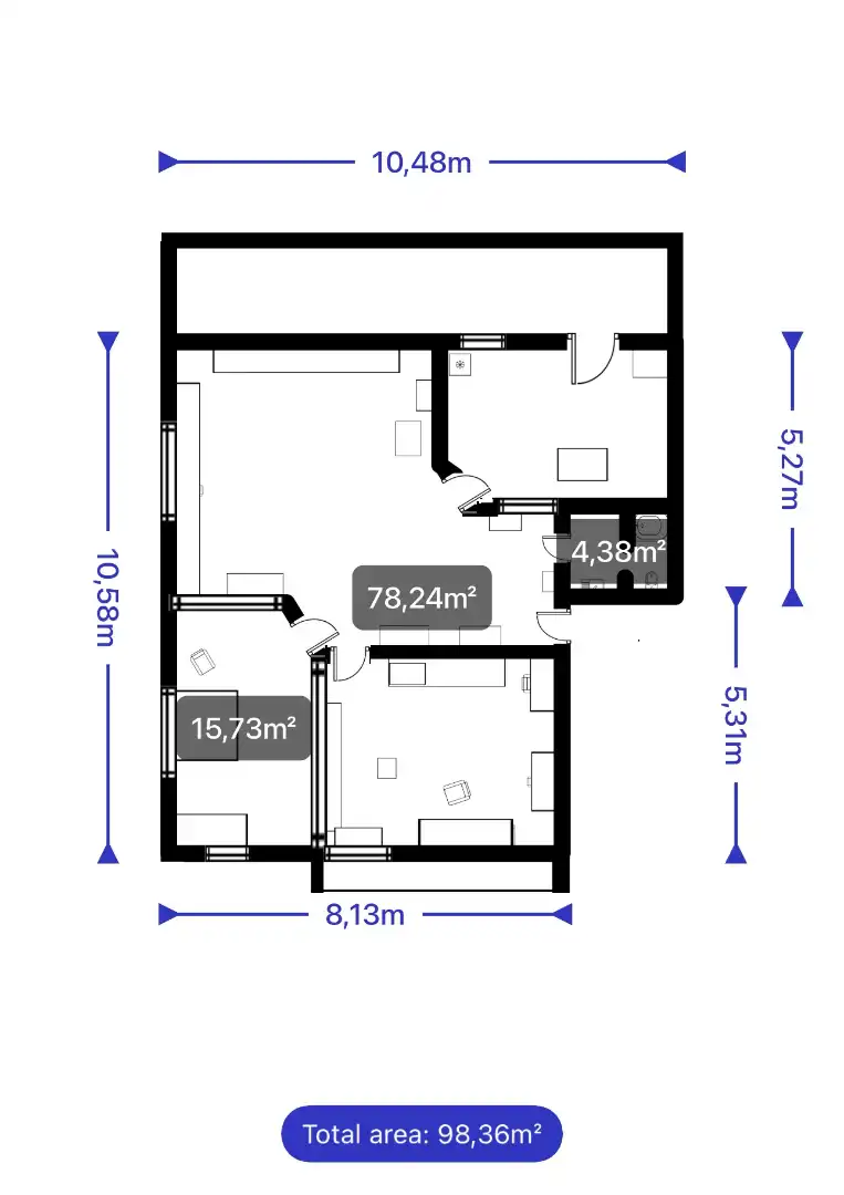 Oficina en venta en Salamanca con Terraza, Trastero y Balcón