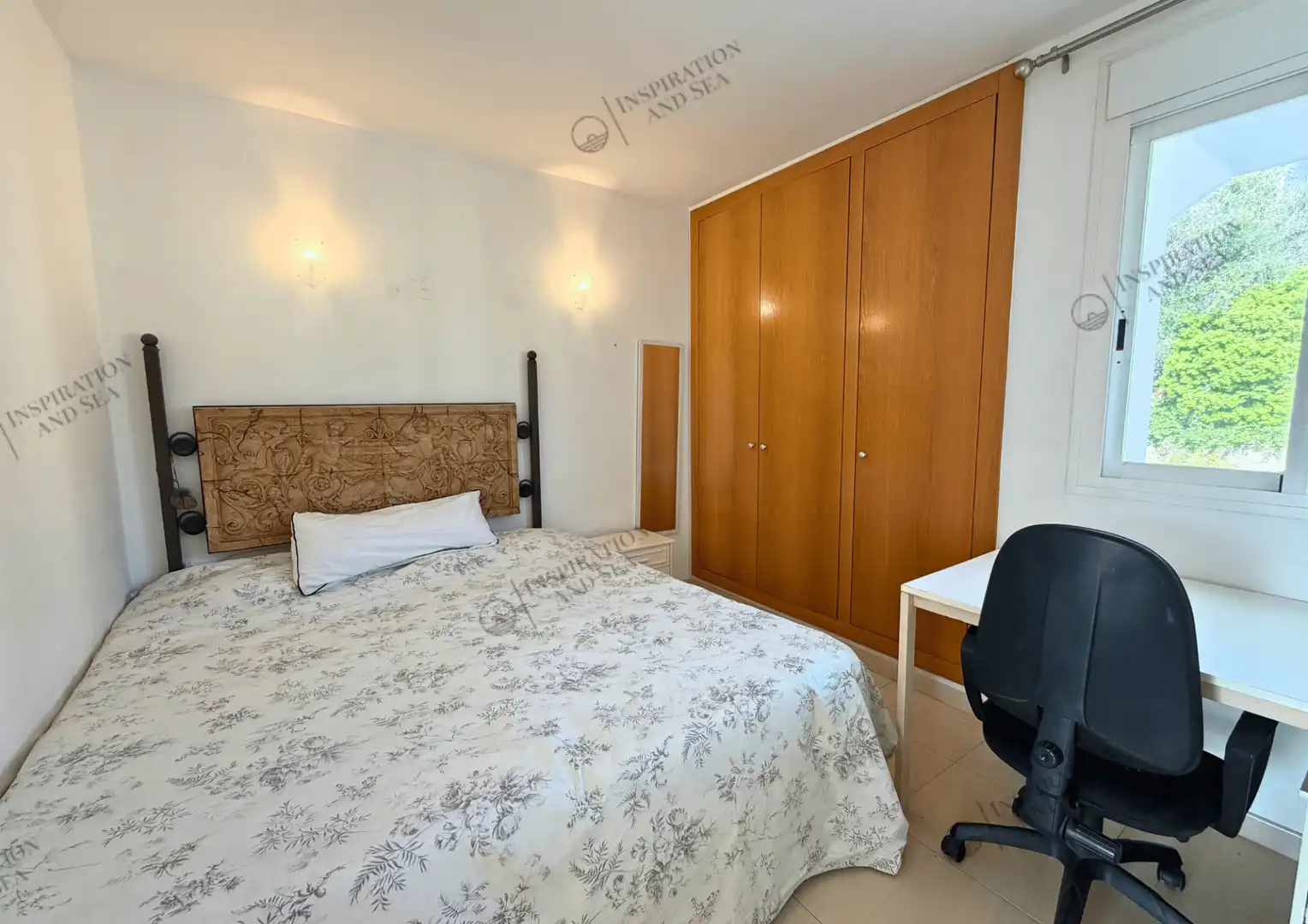 Schlafzimmer von Wohnung zum Verkauf in Eivissa mit Klimaanlage, Terrasse und Möbliert