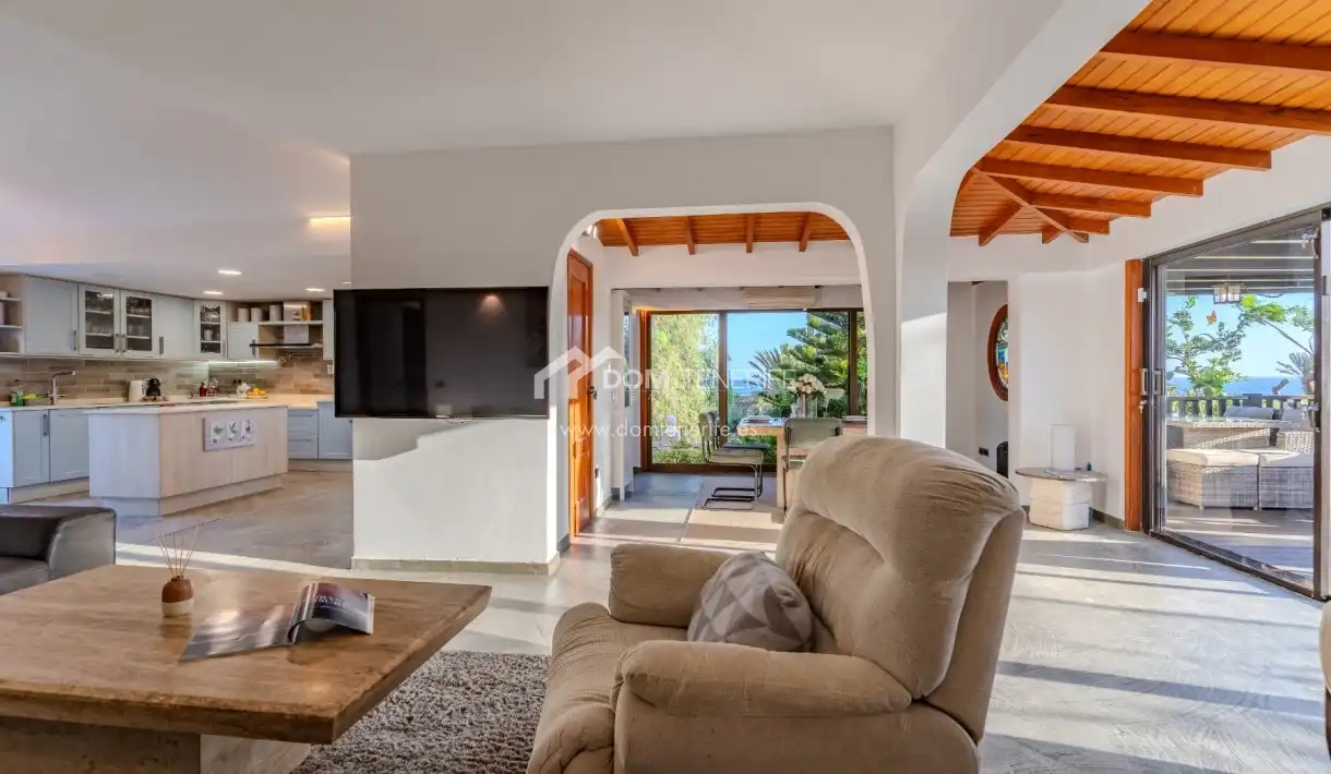 Sala de estar de Casa o chalet en venta en San Miguel de Abona con Jardín privado, Terraza y Trastero