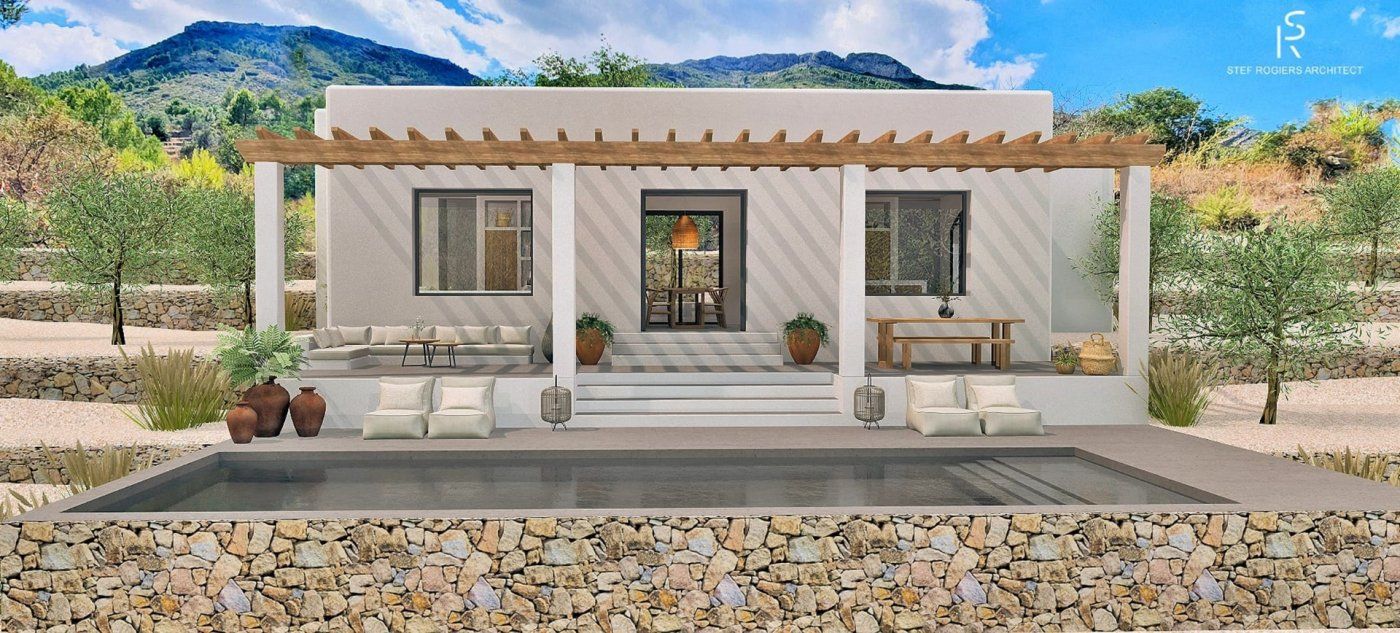 Terraza de Casa o chalet en venta en Xaló