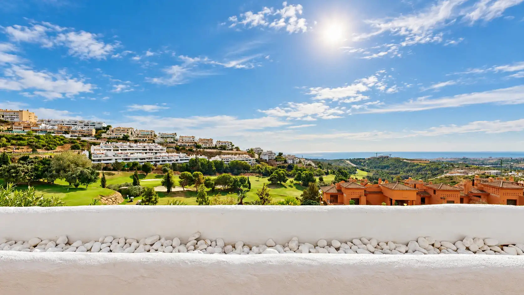 Terrasse von Wohnung zum Verkauf in Casares mit Klimaanlage, Heizung und Terrasse
