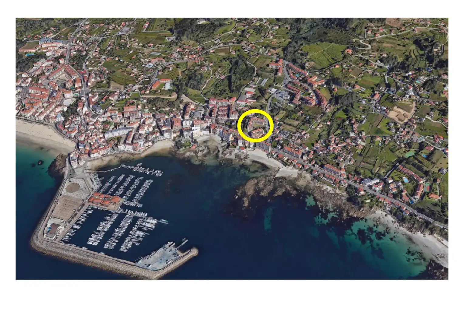 Exterior view of Attic for sale in Sanxenxo  with Air Conditioner, Heating and Terrace