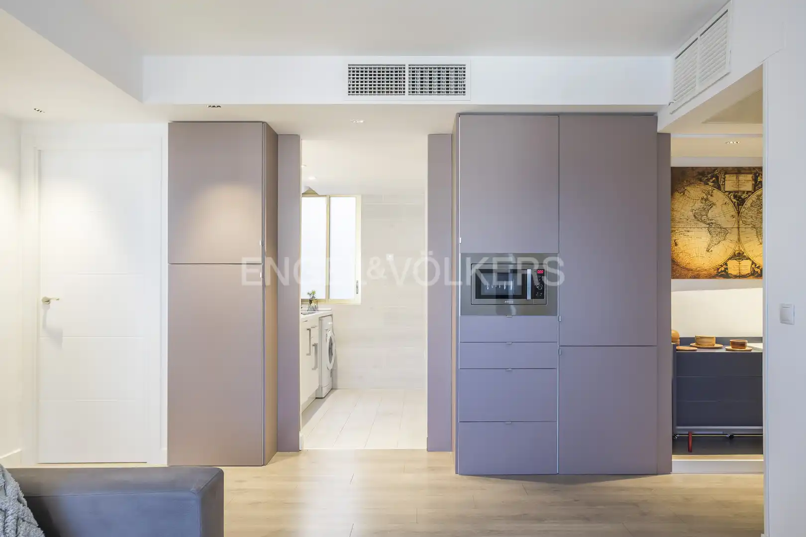 Kitchen of Flat for rent in Madrid  with Air Conditioner, Heating and Furnished