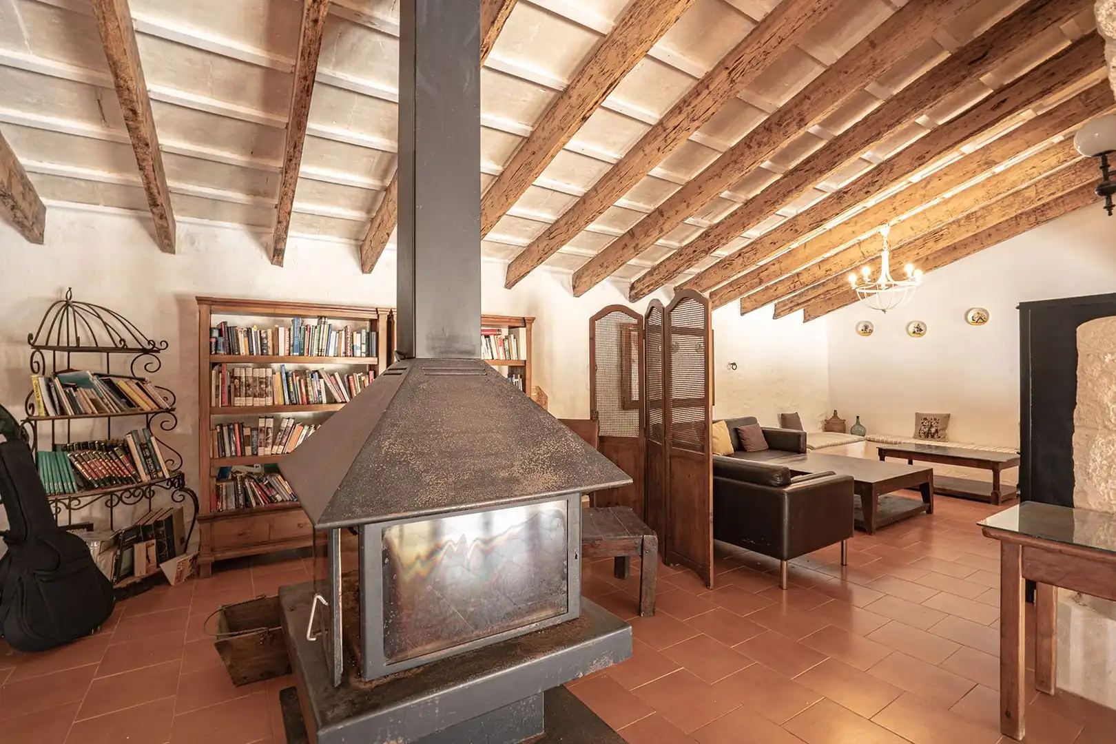 Living room of Country homes for sale in Maó - Mahón  with Private garden and Swimming Pool