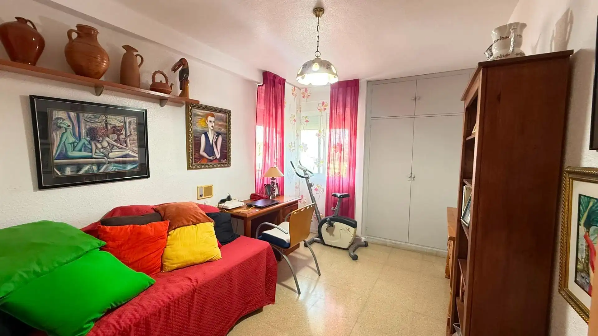 Bedroom of Flat for sale in Águilas  with Air Conditioner, Storage room and Furnished