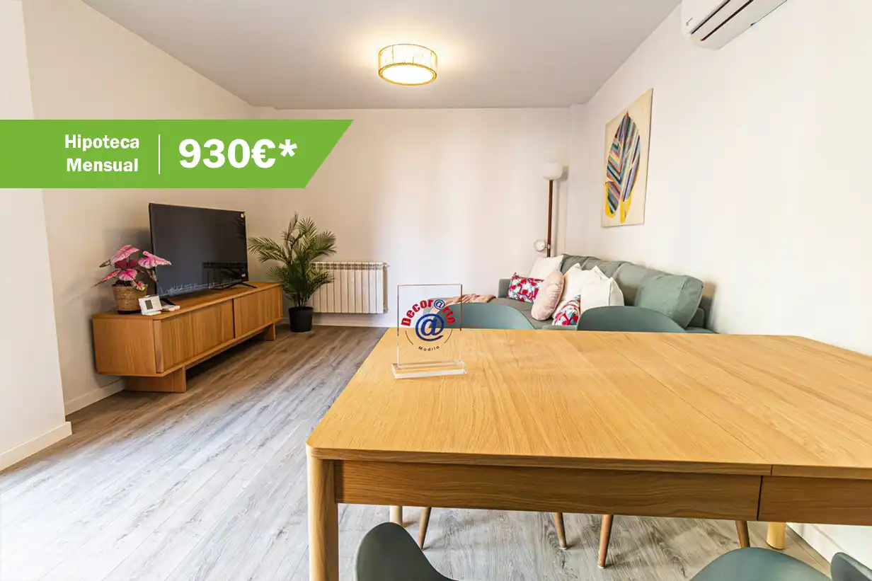 Sala d'estar de Pis en venda en Madrid amb Aire condicionat, Calefacció i Terrassa