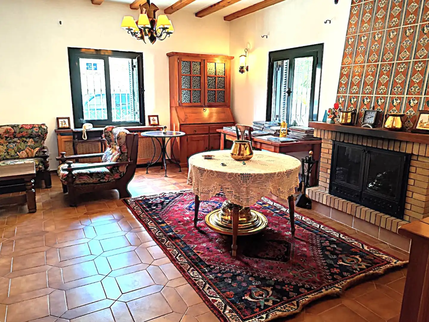 Sala de estar de Casa o chalet en venta en Aranjuez con Aire acondicionado, Calefacción y Terraza
