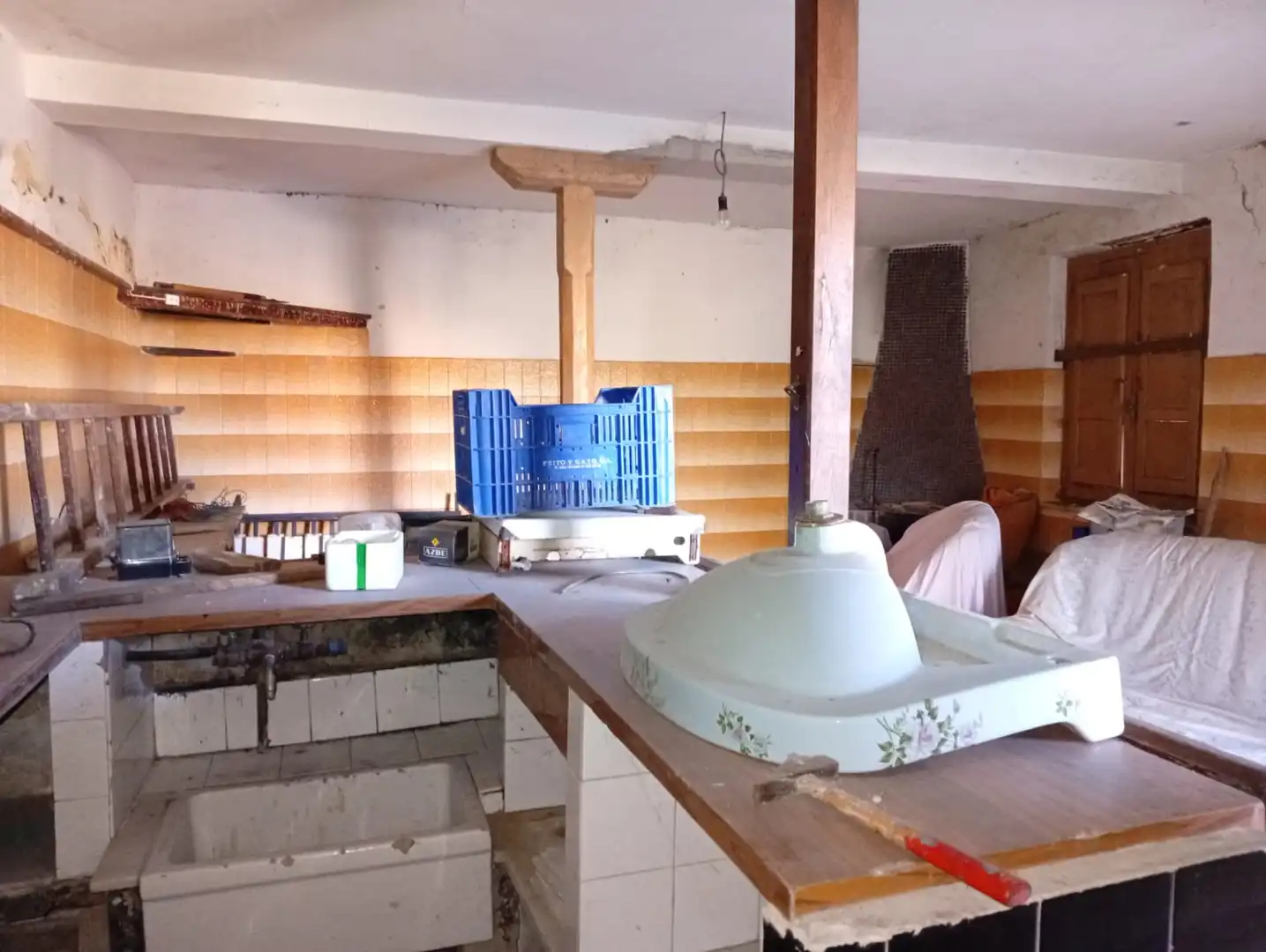Cocina de Casa adosada en venta en Langreo