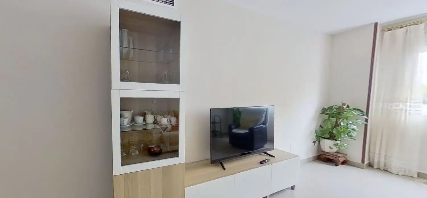 Sala de estar de Piso de alquiler en Murcia con Aire acondicionado y Amueblado