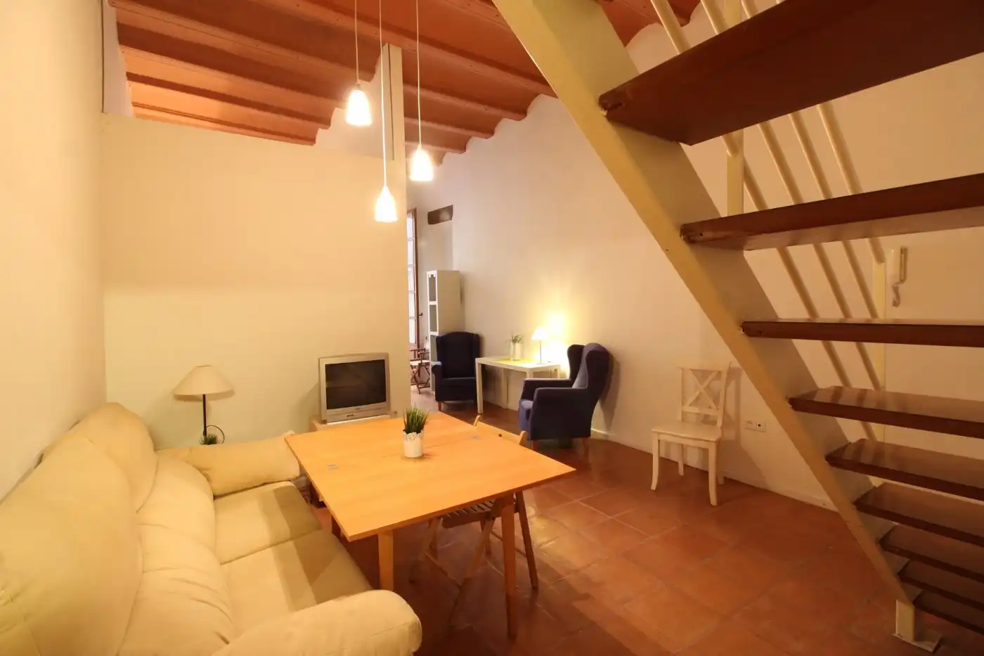 Sala de estar de Piso en venta en Valencia con Amueblado y Balcón