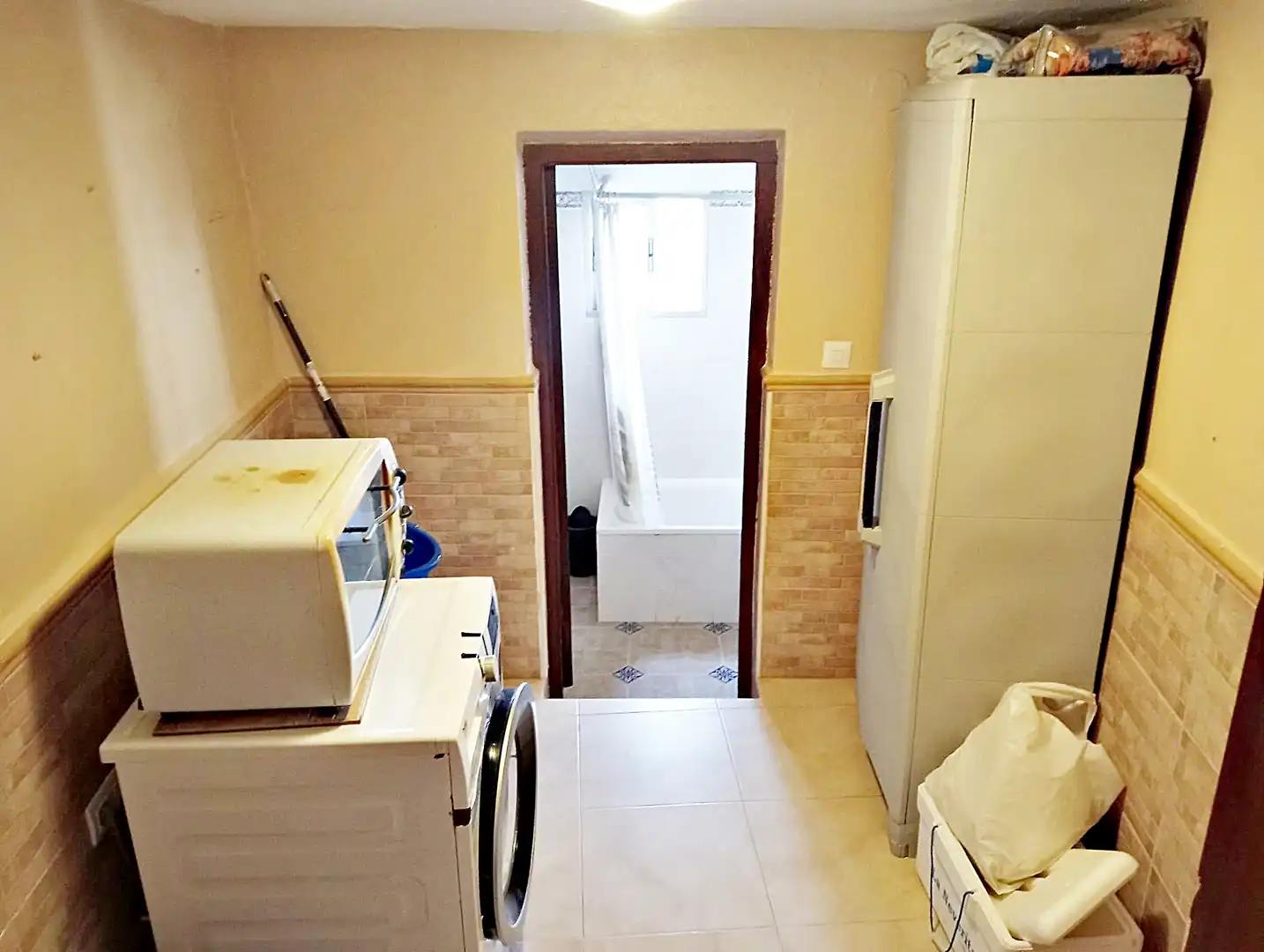 Badezimmer von Country house zum Verkauf in Carratraca mit Privatgarten, Terrasse und Möbliert