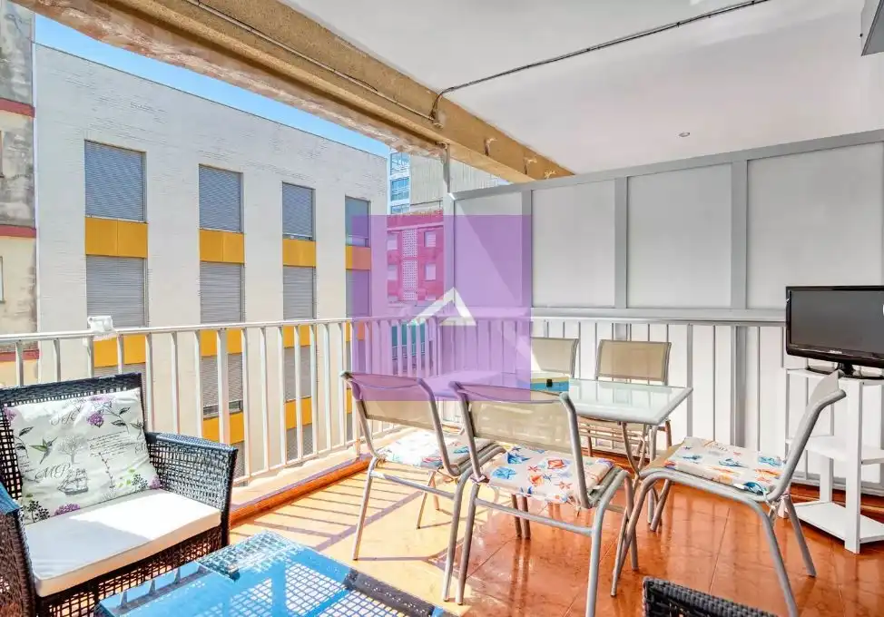 Terrassa de Apartament en venda en Sueca amb Terrassa, Moblat i Balcó