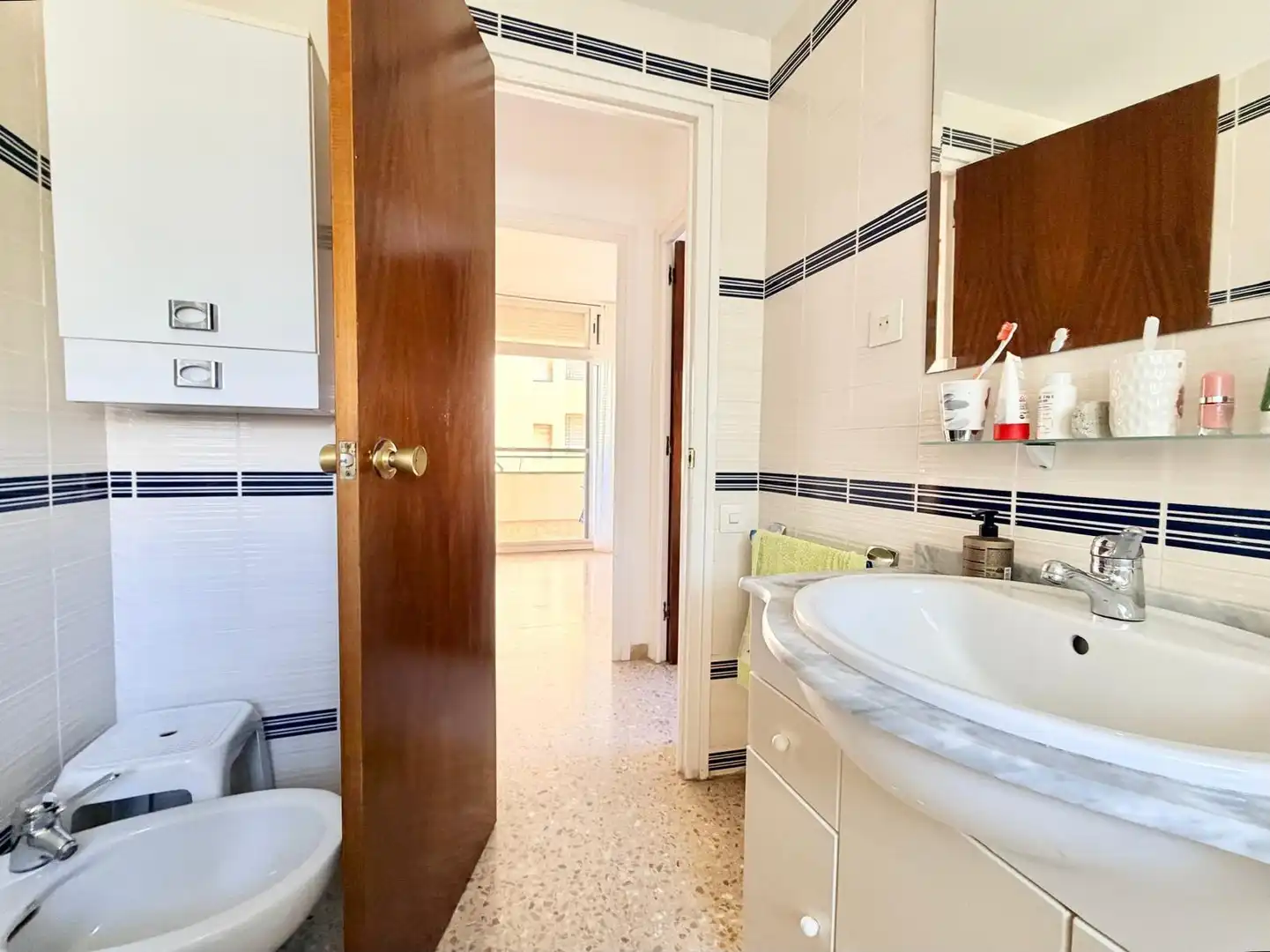 Badezimmer von Wohnung zum Verkauf in Cunit mit Terrasse, Abstellraum und Möbliert